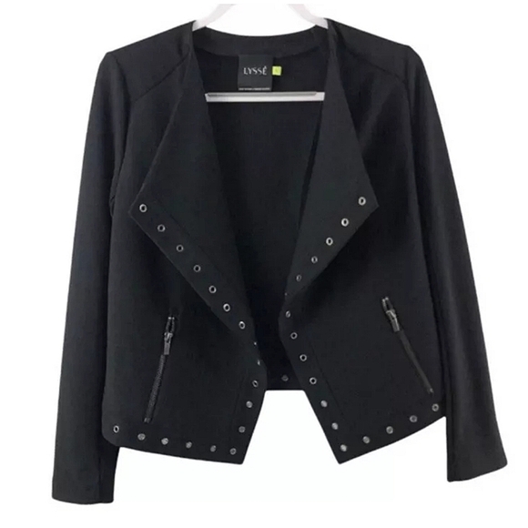 Lysse Black Blazer Jacket - Picture 3 of 4